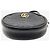 Gucci Borsa rotonda in pelle GG Marmont nera Nero - vista 5