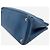 Prada Borsa Galleria 2way in pelle Saffiano blu - vista 4