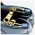 Prada Borsa Galleria 2way in pelle Saffiano blu - vista 9