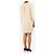 Loro Piana Mini-Kleid aus Leinen in Creme - Größe UK 8 - Ansicht 2
