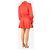 Zimmermann Wickelkleid aus roter Seide - Größe UK 12 - Ansicht 2