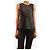 Autre Marque Top de seda negro - talla S - vista 3
