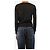 Dolce & Gabbana Schwarzer Cardigan mit Blumenmuster - Größe UK 8 - Ansicht 2
