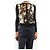Dolce & Gabbana Schwarzer Cardigan mit Blumenmuster - Größe UK 8 - Ansicht 3