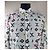 Versace Jeans Couture Versace Jeans Hemd Weiß mit Grafikprint Schwarz Mehrfarben - Ansicht 2