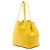 Céline Borsa Tote Phantom in pelle di vitello a grana piccola gialla Celine Giallo - vista 2