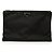 Clutch con zip in Tessuto nero Prada