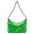 Piccola borsa a tracolla Voyou in raso verde Givenchy D'oro