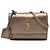 Saint Laurent Borsa a tracolla Monogram Sunset in pelle con stampa lizard metallizzata oro Small D'oro