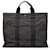 Hermès Gray Canvas Herline MM Marrone Grigio antracite