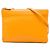Céline Celine Trio Crossbody in agnello arancione grande