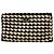 Clutch in rafia a crochet nera Prada Nero