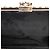 Borsa a tracolla Burberry Black Studded Calfskin Padlock Nero - vista 4