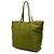Tote Prada Green Tessuto Canapa Logo Verde Verde oliva - vista 2