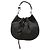Borsa Hobo Gucci in tela nera con coulisse Nero