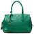 Tote in Vitello Daino verde Prada