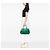Tote in Vitello Daino verde Prada - vista 6