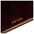 Borsa a tracolla Prada Velluto Cahier in velluto con bordatura in pelle micro croc embossata rossa Rosso Bordò - vista 5