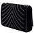 Borsa a tracolla Kate Monogram in scamosciato nero e cristalli Saint Laurent - vista 2