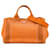 Borsa Prada Orange Canvas Canapa Bijoux Arancione