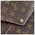 Louis Vuitton Pochette Kirigami GM Marrone Monogram - vista 5