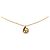 Collana con pendente CD placcato oro Gold Gold di Dior D'oro - vista 2