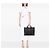 Hermès Gray Canvas Herline MM Marrone Grigio antracite - vista 6