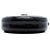 Borsa Camera Round in vinile vernice nero con stampa coccodrillo Saint Laurent - vista 3