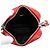 Borsa camera Miu Miu Red Vitello Soft con cristalli solitaire Rosso - vista 4