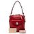 Borsa camera Miu Miu Red Vitello Soft con cristalli solitaire Rosso - vista 7