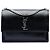 Borsa a tracolla Saint Laurent Black Large Calfskin Monogram Sunset Nero
