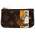 Pochette Clés Monogram Groom marrón Louis Vuitton Castaño