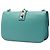 Valentino Blu Borsa a tracolla Rockstud Glam Lock in pelle Medium Turchese - vista 2