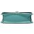 Valentino Blu Borsa a tracolla Rockstud Glam Lock in pelle Medium Turchese - vista 3