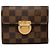 Carteira Koala Louis Vuitton Marrom Damier Ebene
