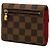 Carteira Koala Louis Vuitton Marrom Damier Ebene - vista 2