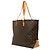 Louis Vuitton Cabas Alto Monogram Marrone - vista 2