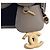 Vanity Pochette de toilette Chanel Blue Medium Tricolor Jersey CC Filigree Bleu Bleu Marine - vue 10