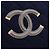 Vanity Pochette de toilette Chanel Blue Medium Tricolor Jersey CC Filigree Bleu Bleu Marine - vue 7