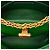 Borsa Valentino Green Small Nappa Roman Stud The Handle Verde - vista 4