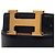 Cintura reversibile Hermès Constance H in Box Calf nero e Courchevel - vista 4