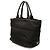 Borsa Satchel Reversibile in Tessuto Marrone Prada Marrone scuro - vista 2