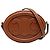 Céline Celine Marrone Borsa a tracolla piccola in pelle di vitello Cuir Triomphe Oval