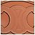 Céline Celine Marrone Borsa a tracolla piccola in pelle di vitello Cuir Triomphe Oval - vista 5