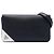 Portafoglio Prada Black Saffiano con tracolla Nero