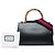 Bamboo Borsa Nymphaea in pelle di vitello nera e bambù con web Gucci, piccola Nero - vista 8