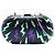 Clutch in pelle Prada Black Universal Studios Leather Thunder Frankenstein con catena Nero