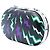Clutch in pelle Prada Black Universal Studios Leather Thunder Frankenstein con catena Nero - vista 2
