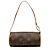 Louis Vuitton Brown Monogram Papillon Pochette Marrone