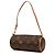Louis Vuitton Brown Monogram Papillon Pochette Marrone - vista 2